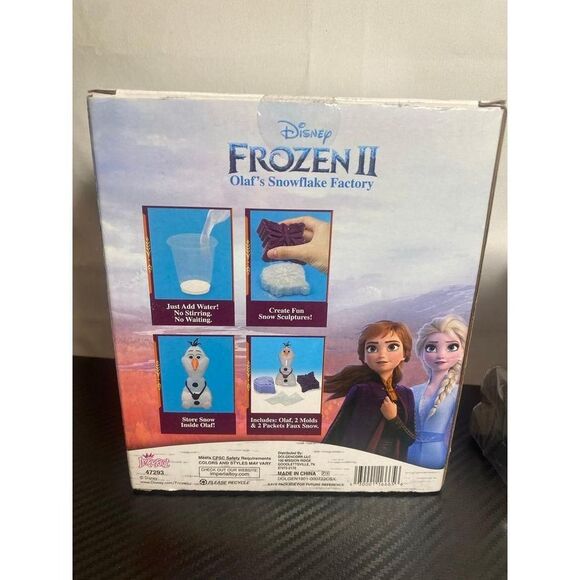 Disney Frozen Olaf's Snowflake Factory and Slime set - Picture 5 of 5